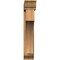Ekena Millwork Westlake Traditional Rough Sawn Bracket w/ Offset Brace, Western Red Cedar, 8"W x 40"D x 44"H BKT0806X40X44WTL01RWR - alternate 4